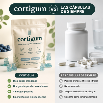 Cortigum - Gomitas para bajar el cortisol