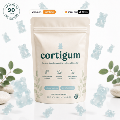 Cortigum - Gomitas para bajar el cortisol